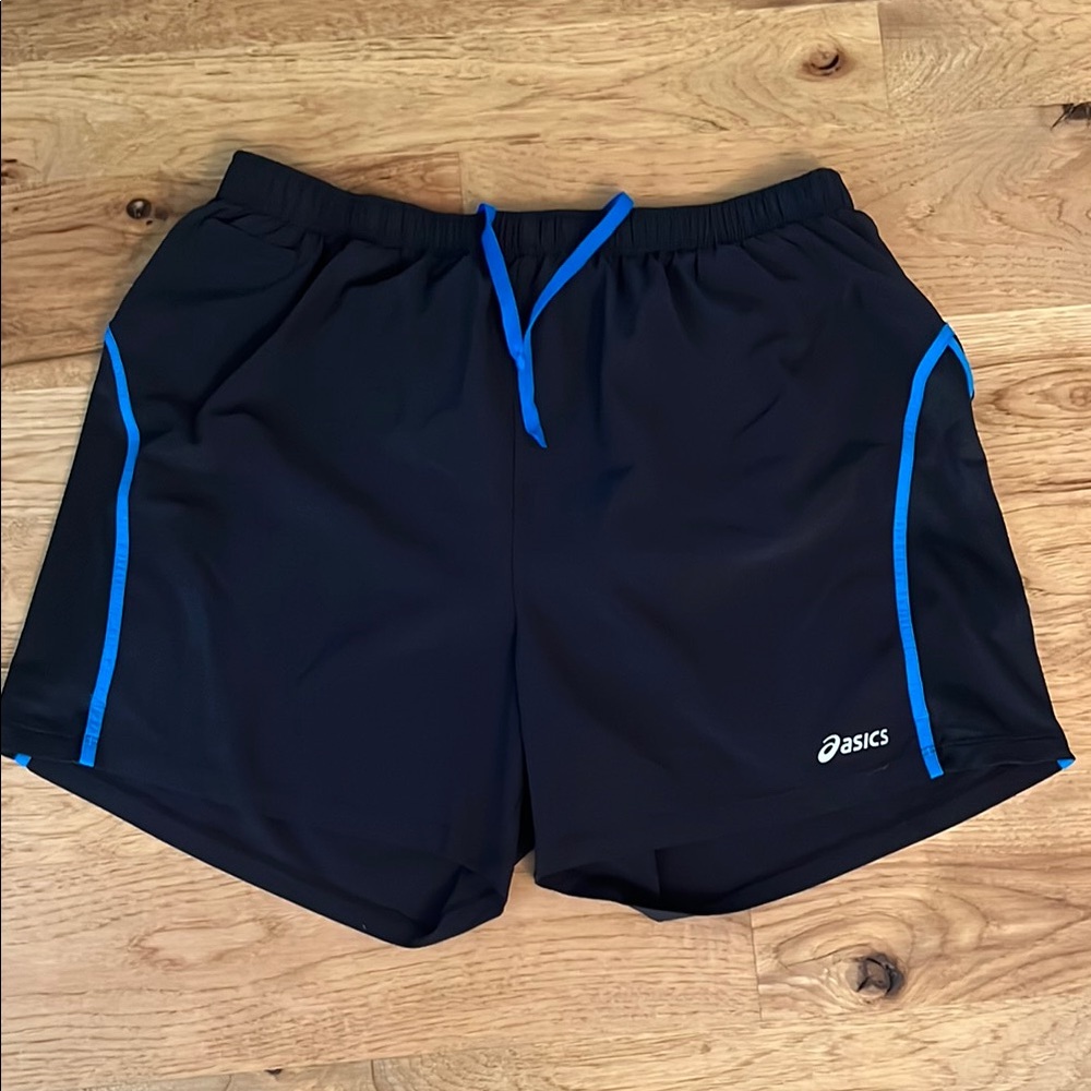 ASICS running shorts with back pockets